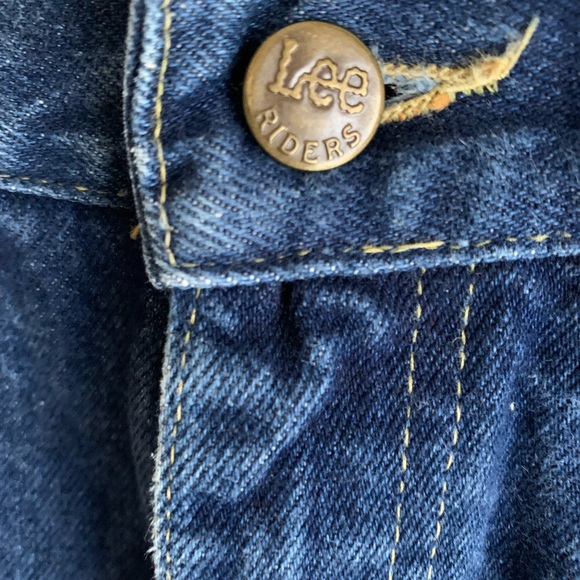 True Vintage 1970’s Lee 100% cotton denim jeans - Picture 7 of 13